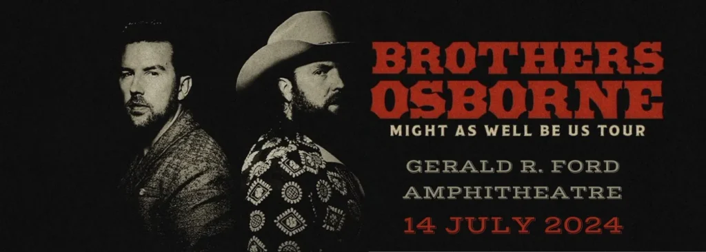 Brothers Osborne at Gerald R. Ford Amphitheater